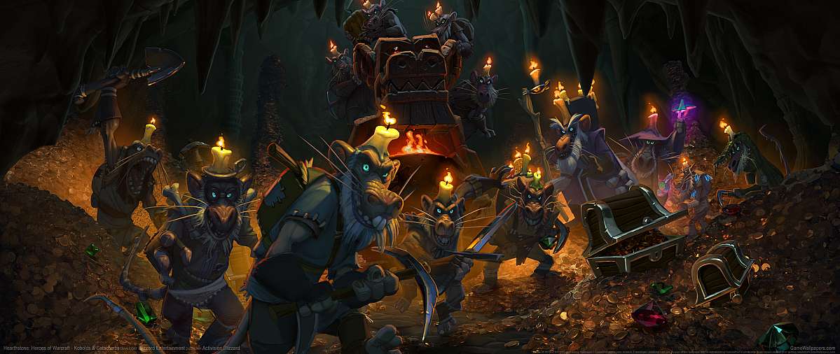 Hearthstone: Heroes of Warcraft - Kobolds & Catacombs ultrawide Hintergrundbild 02