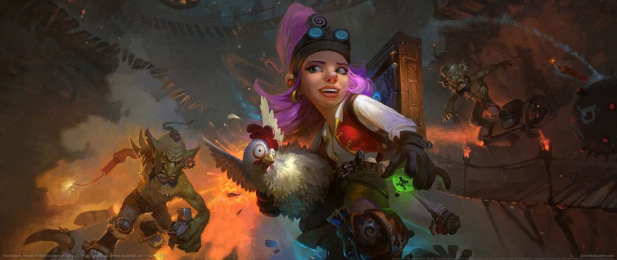 Hearthstone: Heroes of Warcraft fan art Hintergrundbild
