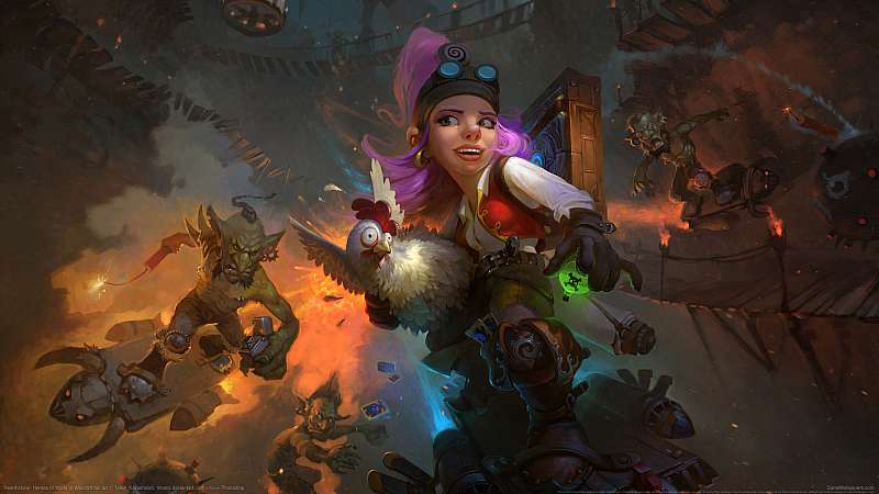 Hearthstone: Heroes of Warcraft fan art Hintergrundbild
