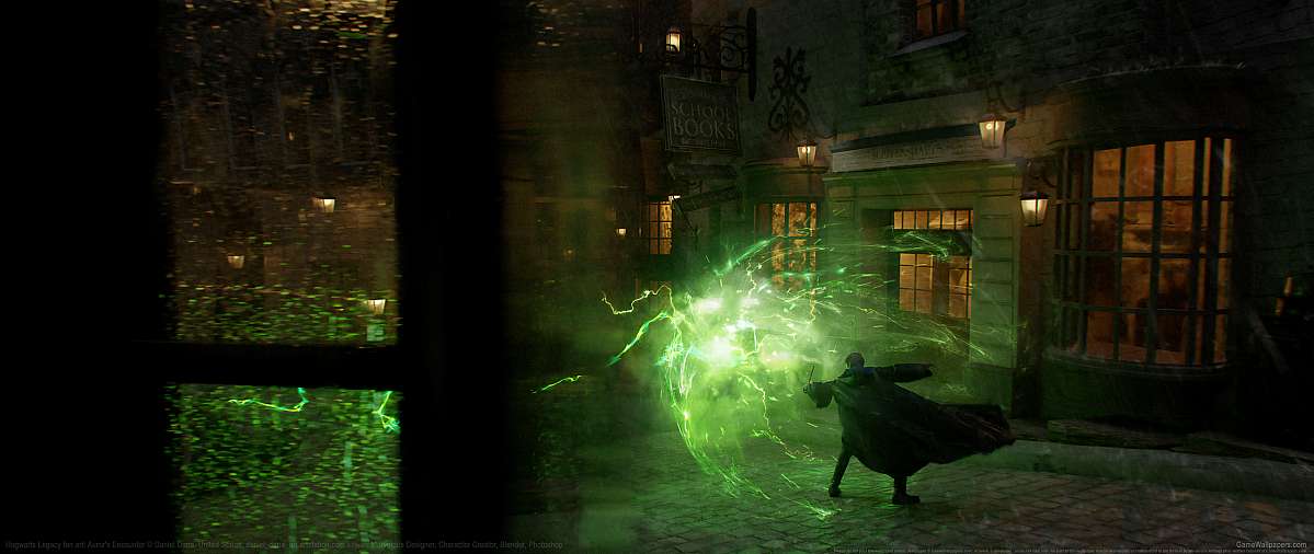 Hogwarts Legacy fan art Hintergrundbild