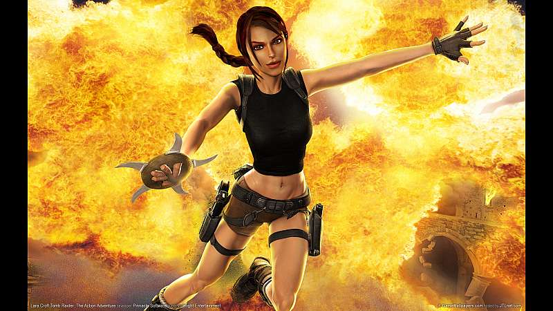 Lara Croft Tomb Raider: The Action Adventure Hintergrundbild