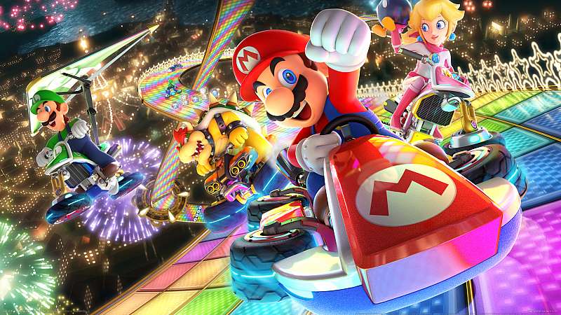 Mario Kart 8 Deluxe Hintergrundbild