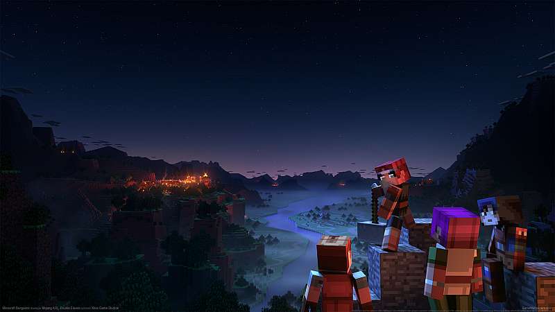 Minecraft Dungeons Hintergrundbild