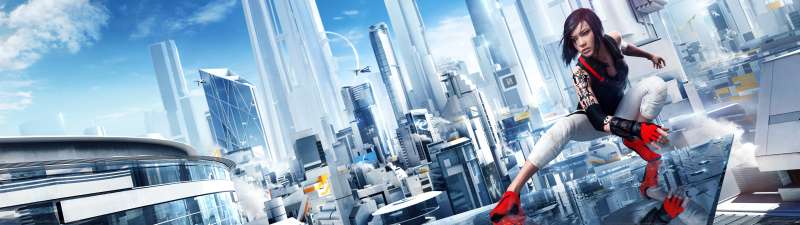 Mirror's Edge: Catalyst dual screen Hintergrundbild