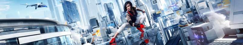 Mirror's Edge: Catalyst triple screen Hintergrundbild