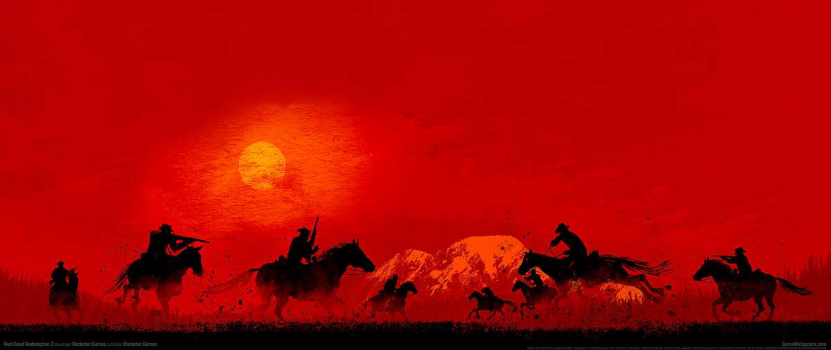 Red Dead Redemption 2 ultrawide Hintergrundbild 05