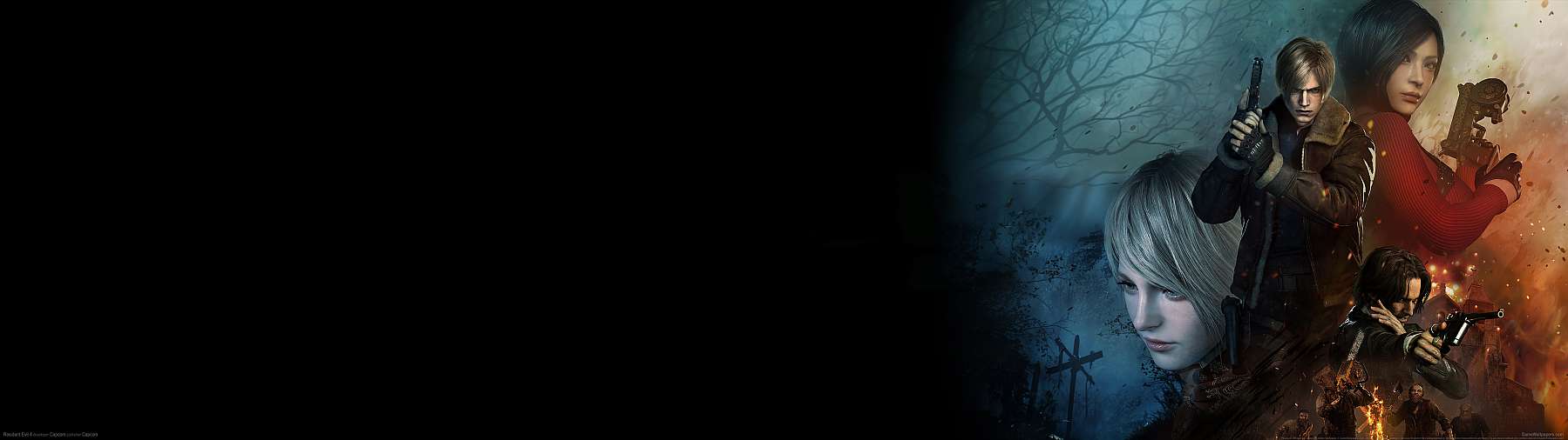 Resident Evil 4 2022 superwide Hintergrundbild 02