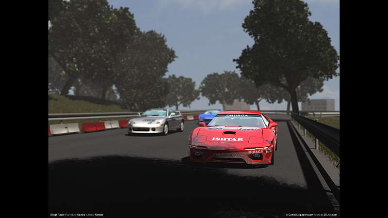 Ridge Racer V Hintergrundbild