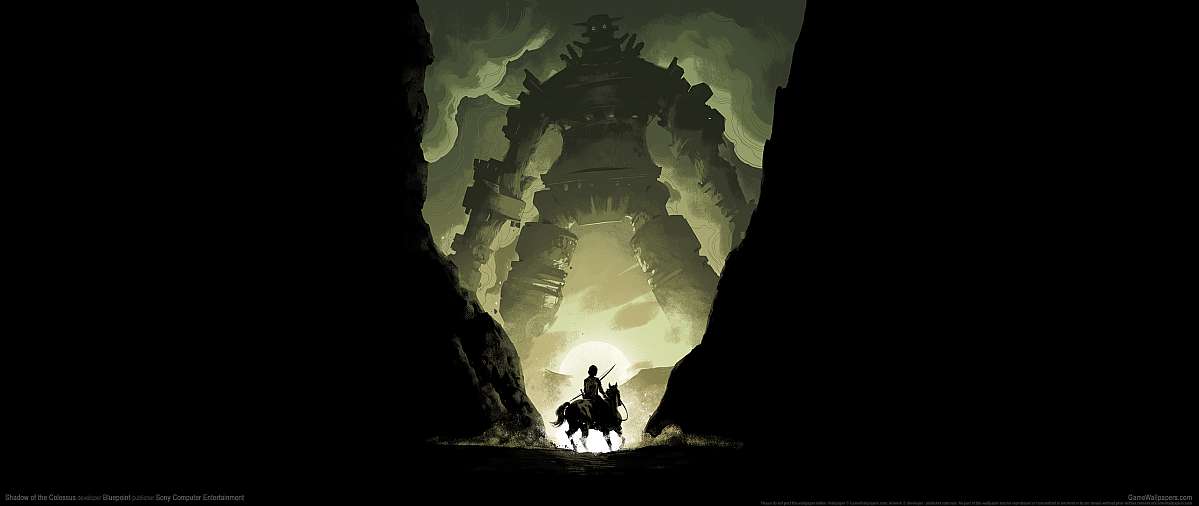 Shadow of the Colossus ultrawide Hintergrundbild 02
