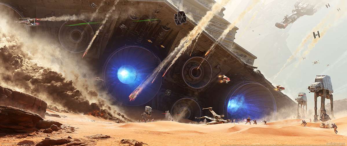 Star Wars - Battlefront ultrawide Hintergrundbild 04