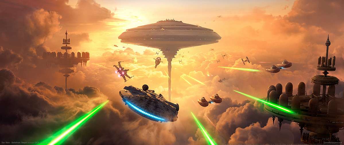 Star Wars - Battlefront: Bespin ultrawide Hintergrundbild 01