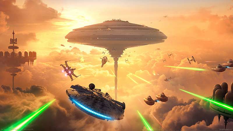 Star Wars - Battlefront: Bespin Hintergrundbild