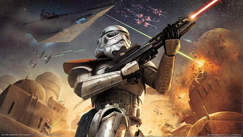 Star Wars Battlefront: Elite Squadron Hintergrundbild