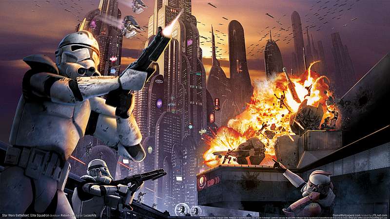 Star Wars Battlefront: Elite Squadron Hintergrundbild