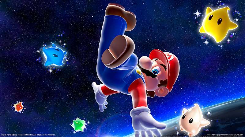 Super Mario Galaxy Hintergrundbild