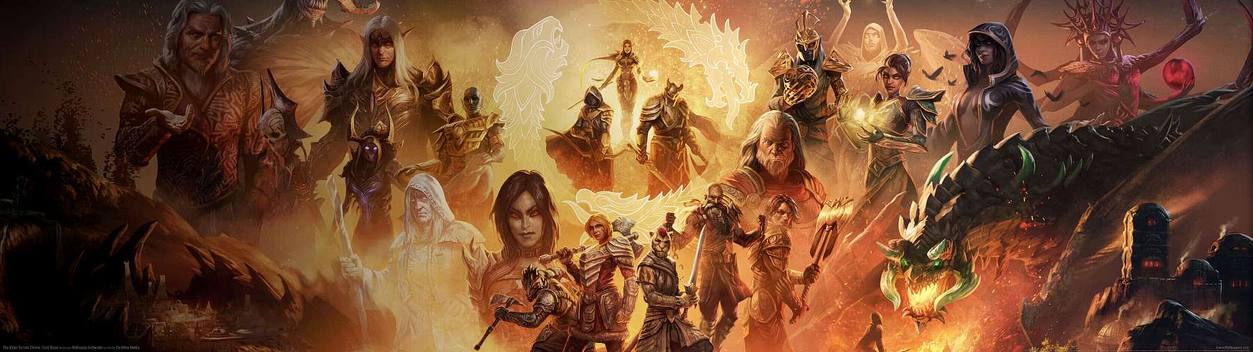 The Elder Scrolls Online: Gold Road superwide Hintergrundbild 02