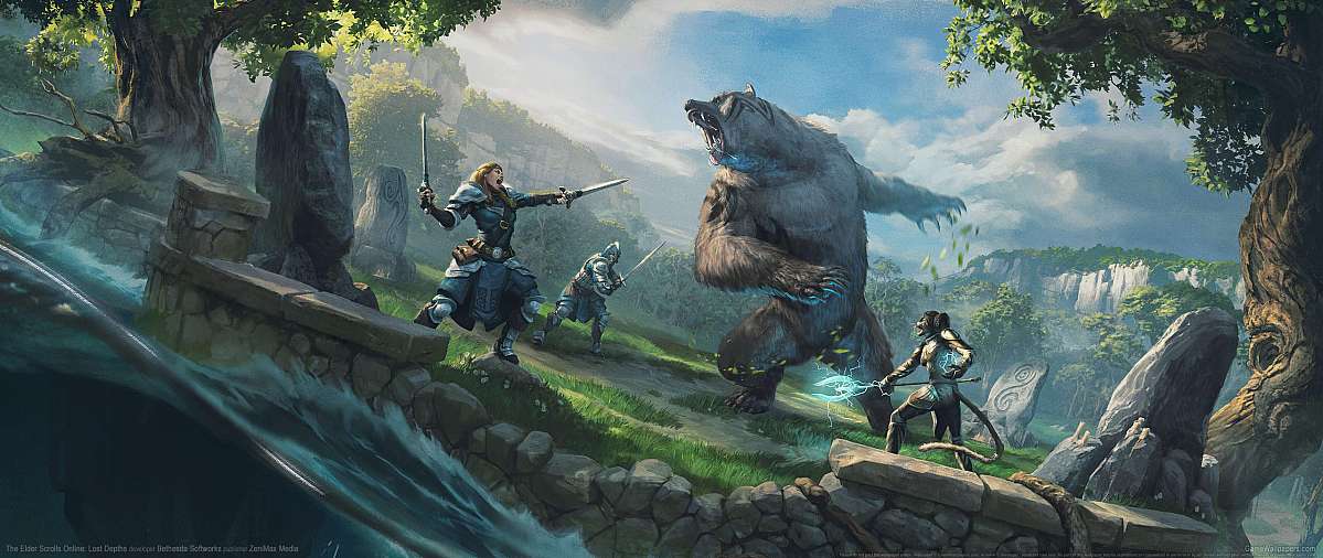 The Elder Scrolls Online: Lost Depths ultrawide Hintergrundbild 01