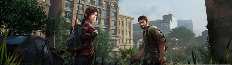 The Last of Us dual screen Hintergrundbild