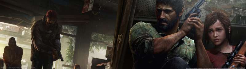 The Last of Us dual screen Hintergrundbild