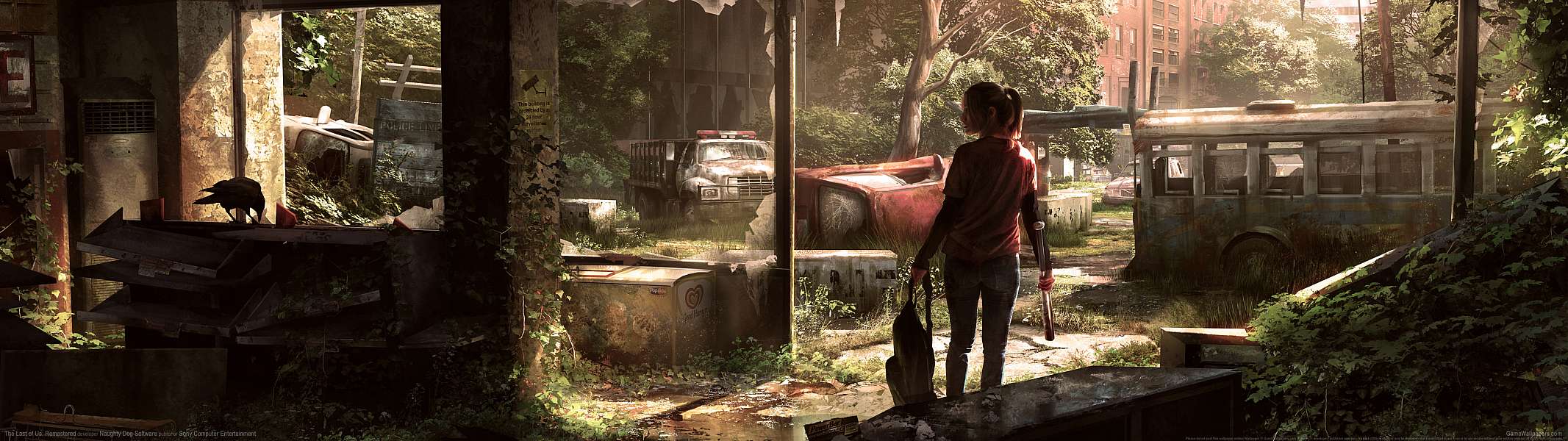 The Last of Us: Remastered dual screen Hintergrundbild