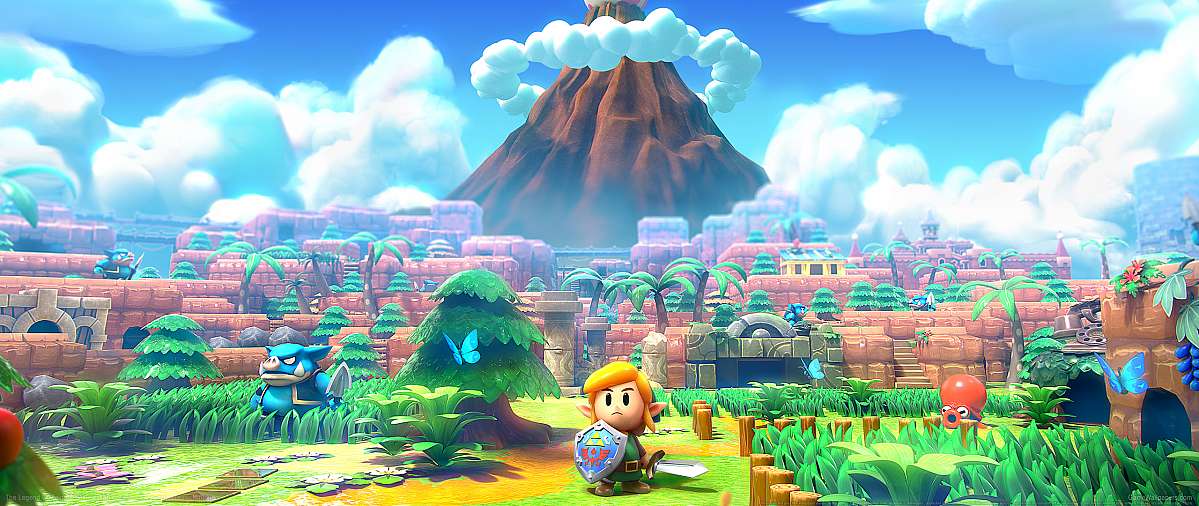 The Legend Of Zelda: Link's Awakening ultrawide Hintergrundbild 01