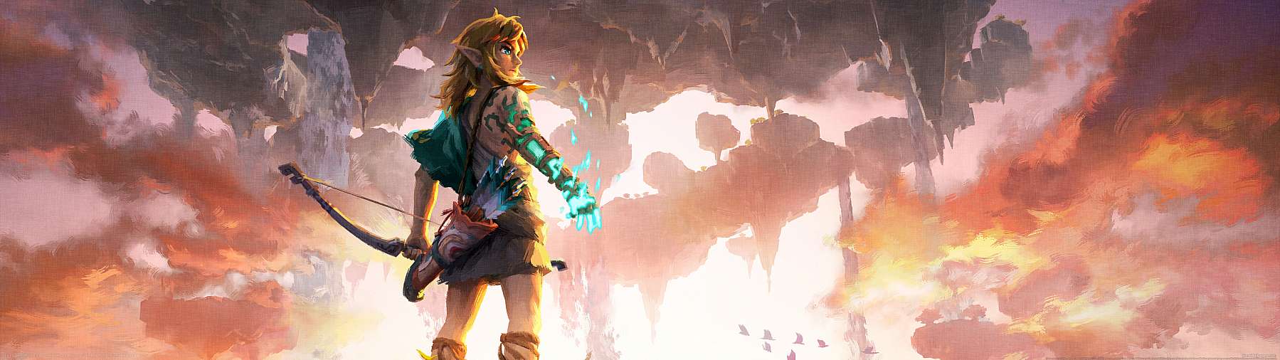 The Legend Of Zelda: Tears of the Kingdom superwide Hintergrundbild 02