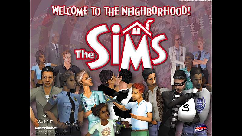 The Sims Hintergrundbild