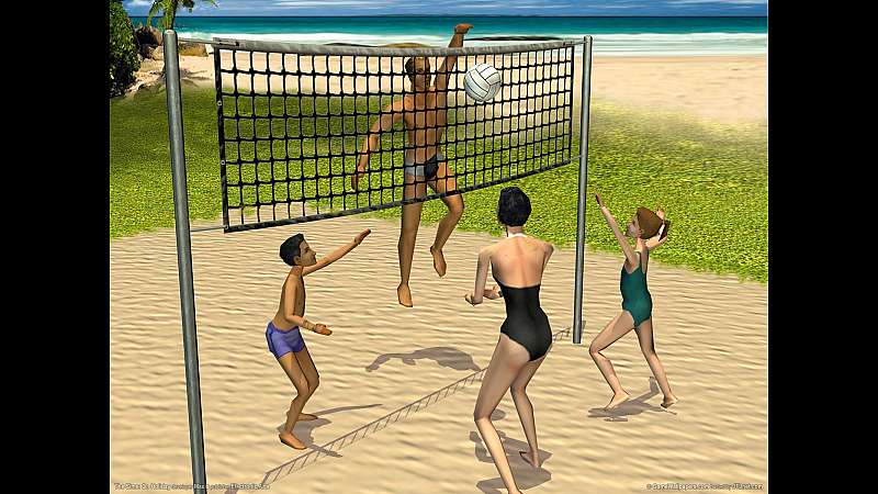 The Sims: On Holiday Hintergrundbild