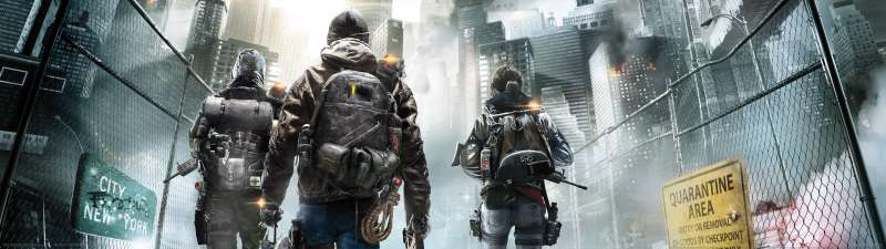 Tom Clancy's The Division dual screen Hintergrundbild