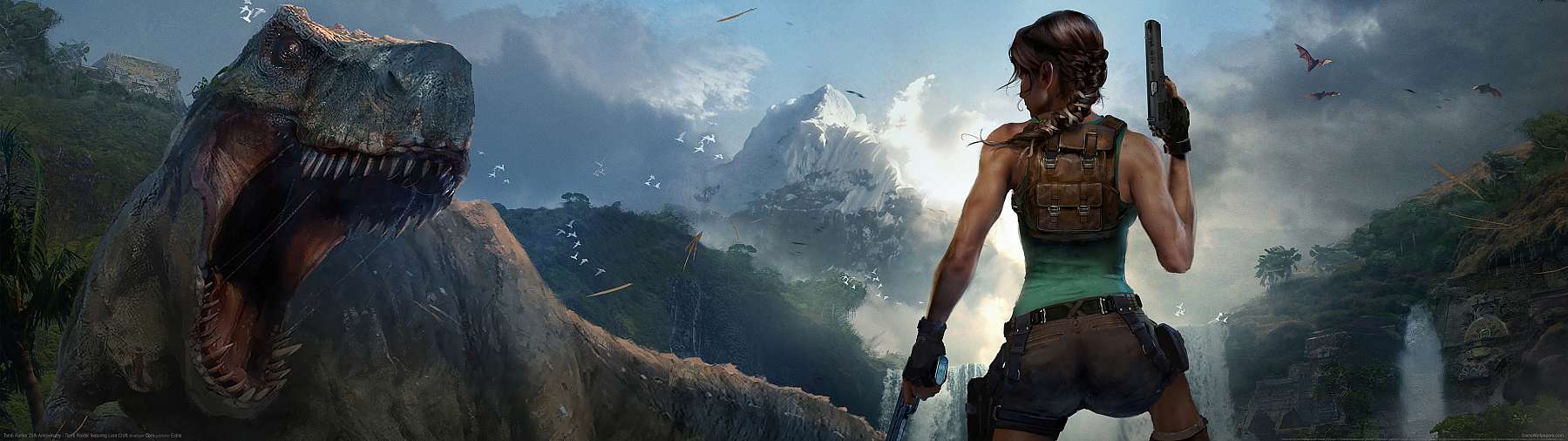 Tomb Raider 25th Anniversary superwide Hintergrundbild 01