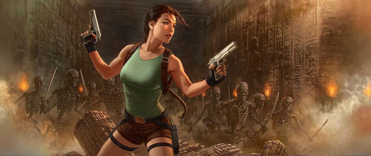 Tomb Raider 25th Anniversary ultrawide Hintergrundbild 02
