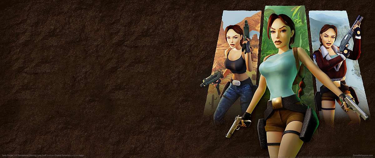 Tomb Raider I-III Remastered Starring Lara Croft ultrawide Hintergrundbild 01