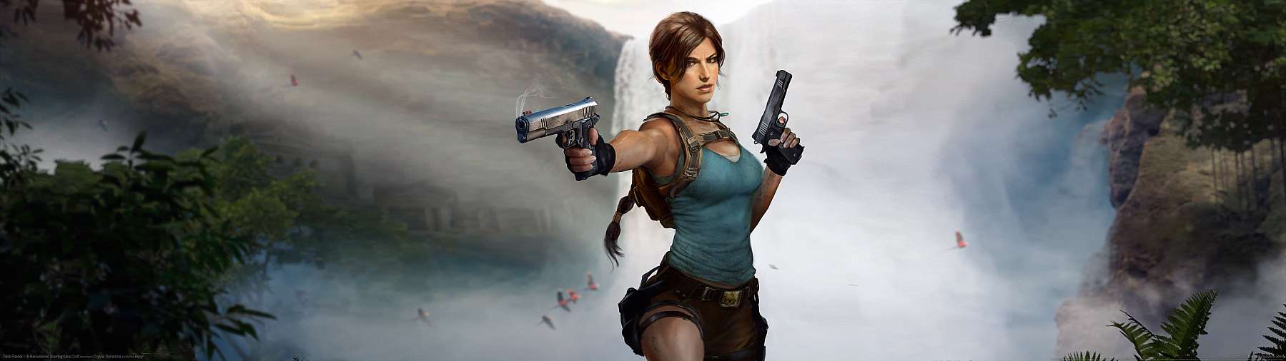 Tomb Raider I-III Remastered Starring Lara Croft superwide Hintergrundbild 02