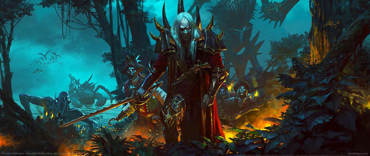 Total War: Warhammer 2 - Curse of the Vampire Coast Hintergrundbild