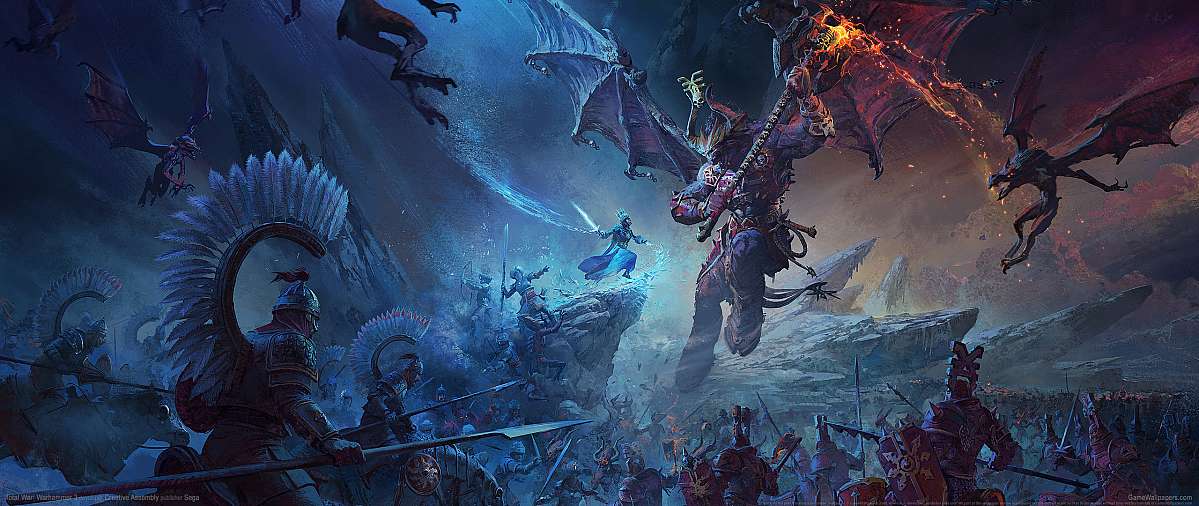 Total War: Warhammer 3 ultrawide Hintergrundbild 01