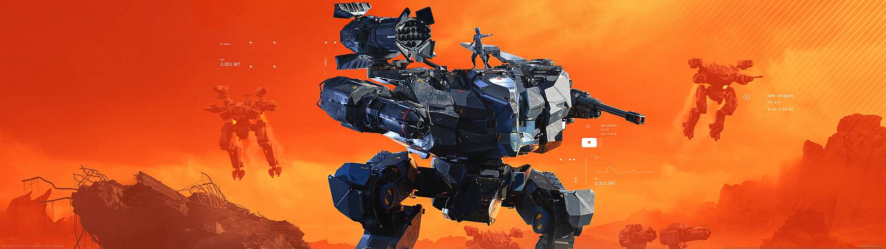 War Robots: Frontiers superwide Hintergrundbild 01