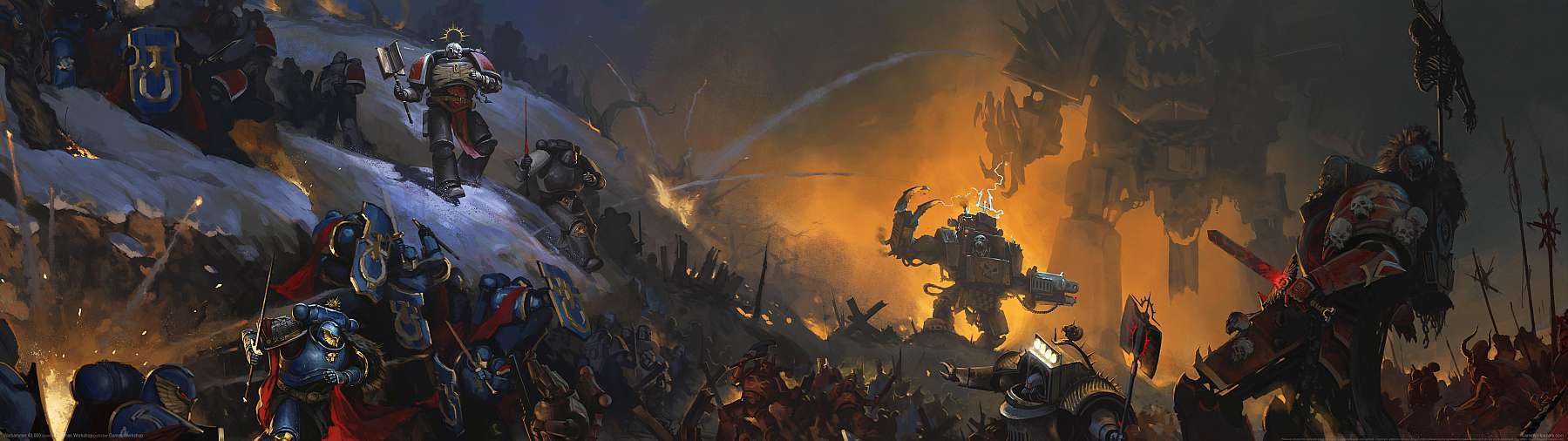 Warhammer 40,000 superwide Hintergrundbild 09