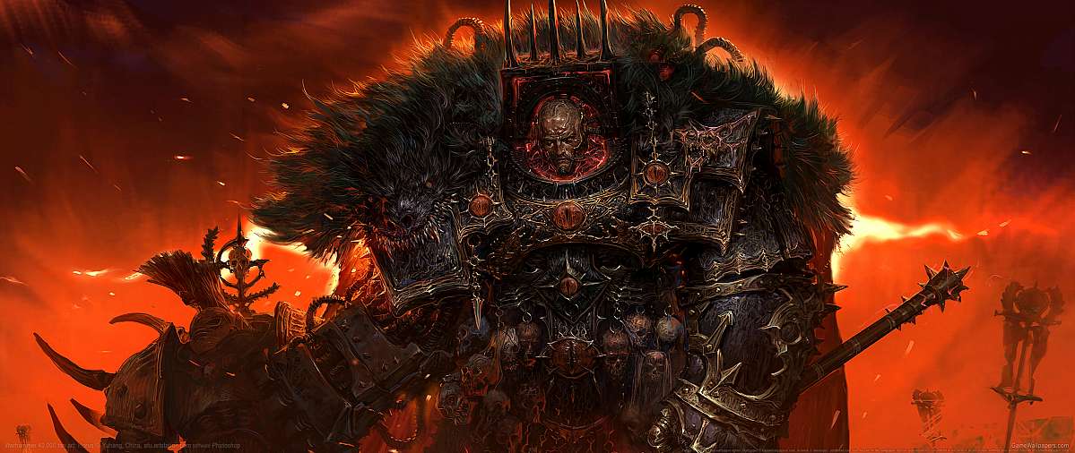 Warhammer 40,000 fan art ultrawide Hintergrundbild 02