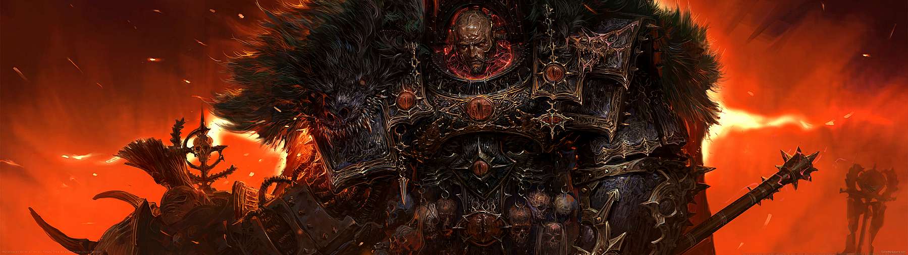 Warhammer 40,000 fan art superwide Hintergrundbild 02
