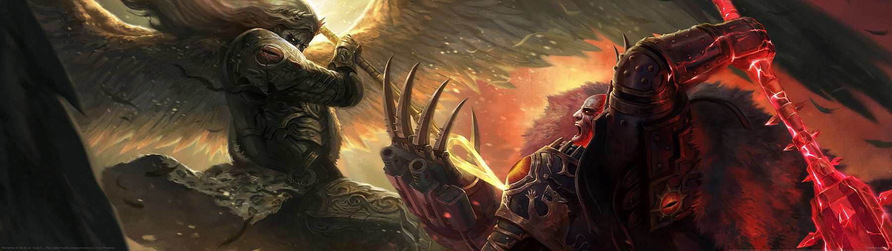Warhammer 40,000 fan art superwide Hintergrundbild 03
