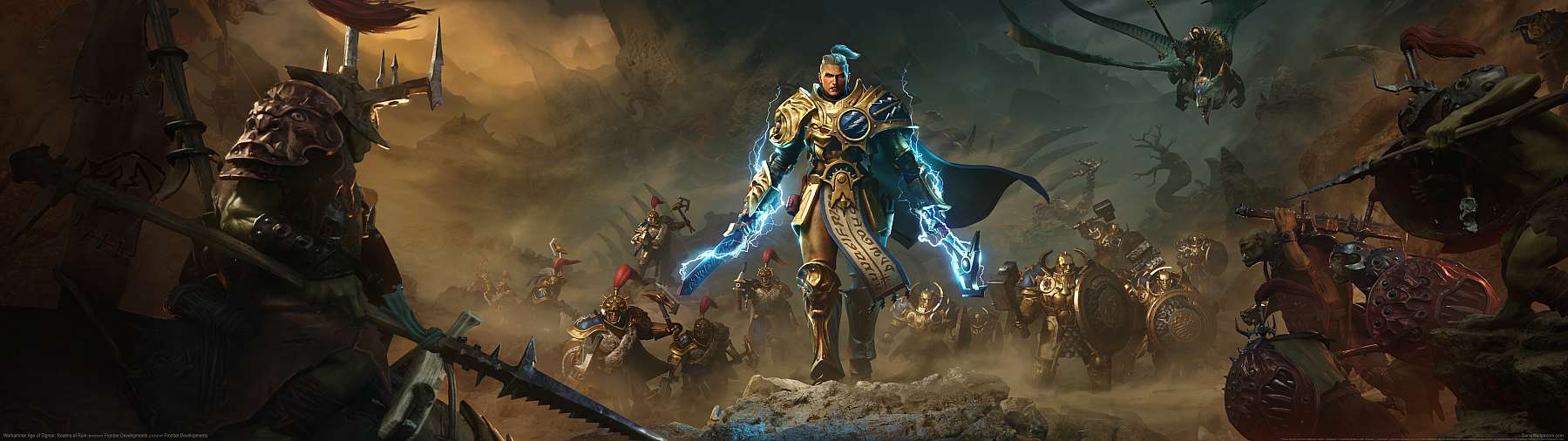 Warhammer Age of Sigmar: Realms of Ruin superwide Hintergrundbild 01