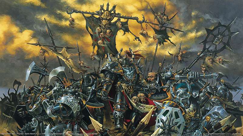 Warhammer: Mark of Chaos - Battle March Hintergrundbild