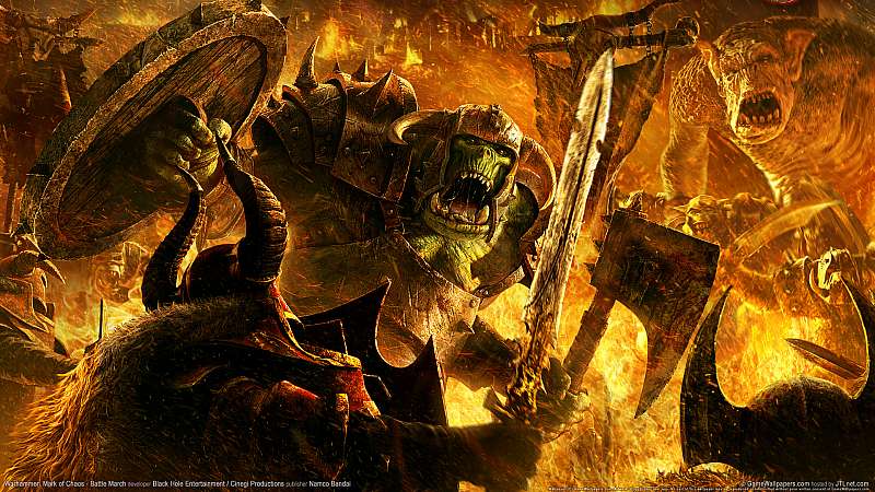 Warhammer: Mark of Chaos - Battle March Hintergrundbild
