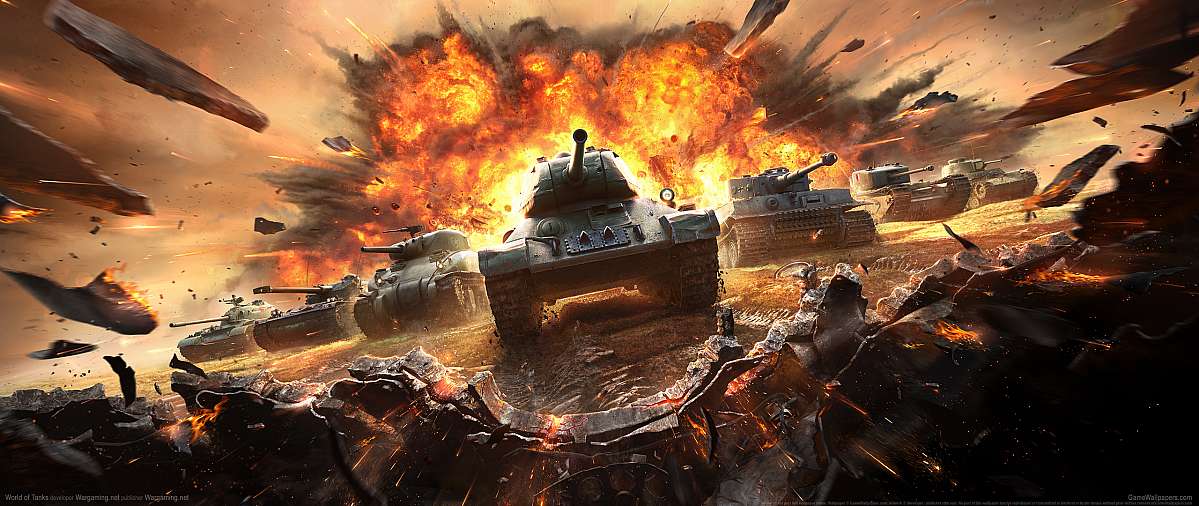 World of Tanks ultrawide Hintergrundbild 13