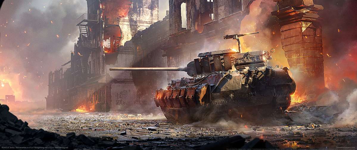 World of Tanks: Mercenaries ultrawide Hintergrundbild 01