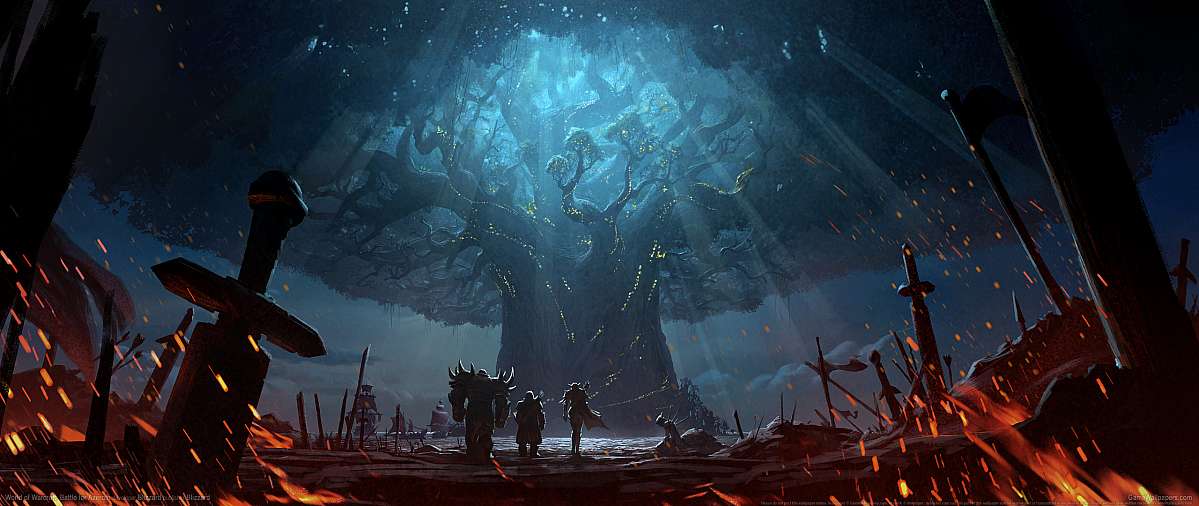 World of Warcraft: Battle for Azeroth ultrawide Hintergrundbild 02
