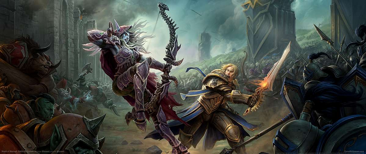 World of Warcraft: Battle for Azeroth ultrawide Hintergrundbild 04