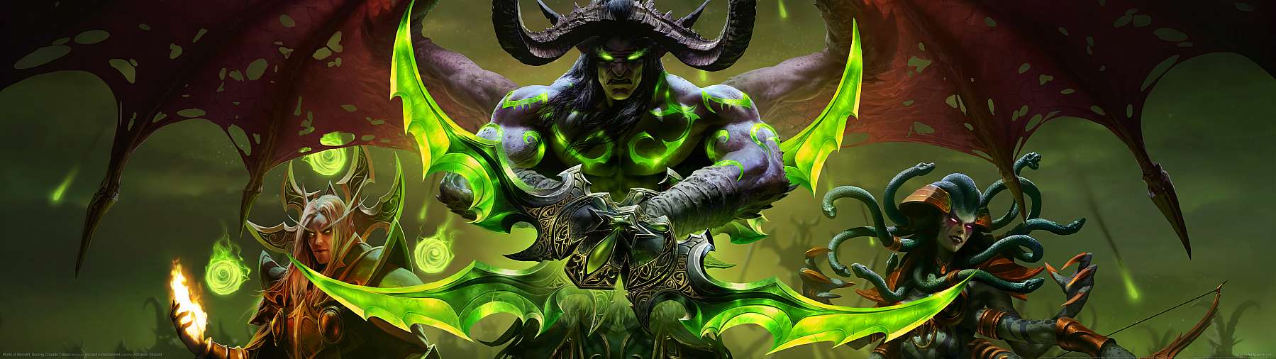 World of Warcraft: Burning Crusade Classic superwide Hintergrundbild 01