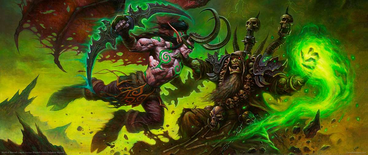 World of Warcraft: Legion ultrawide Hintergrundbild 02