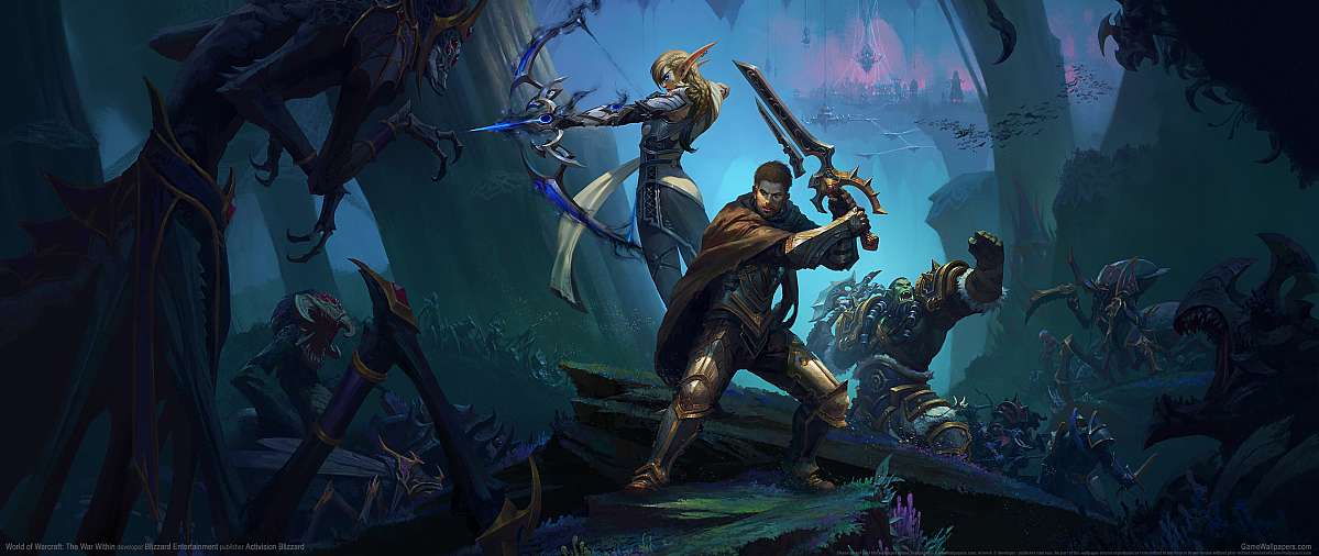 World of Warcraft: The War Within ultrawide Hintergrundbild 01